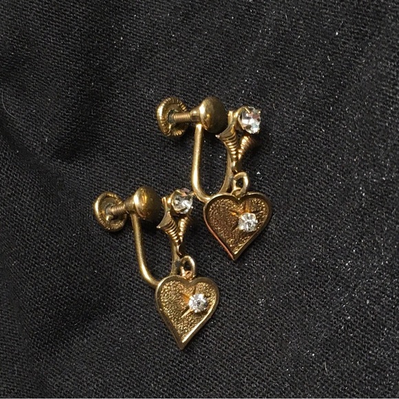 Gold earrings - Picture 1 of 7
